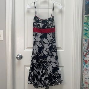 Thrifted floral date night dress